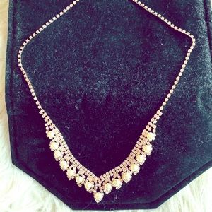 Rose gold necklace